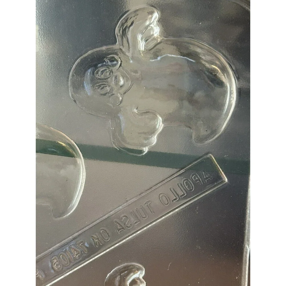 2- Vintage Halloween Chocolate Molds Apollo Candy‎ Molds 1983 & 1985 #3090 & 816